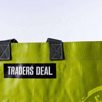 Sac en tissu tissé PP avec logo personnalisé, laminé, recyclé, réutilisable, pour courses, sac de courses, imperméable, promotionnel