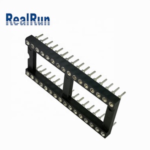 <strong>2.54mm</strong> 32 Pin <strong>IC</strong> Connector <strong>Socket</strong> <strong>DIP</strong> Chip Test Holder with 8/14/16/18/20/24/28/32/40 Pin <strong>DIP</strong> <strong>2.54mm</strong> Spacing for ICs - Product Image 3