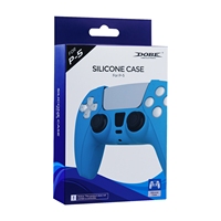 Nouveauté Dobe pour PS5 Silicone Skin pour PS5 Controller Case Cover Housse de protection pour PS 5 pour DualSense-Bleu