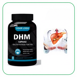 Ausreson OEM Dhm 500mg Extracto de té de vid DHM Cápsula Suplemento de hierbas Cápsulas de dihidromiricetina para apoyar la salud del hígado - Product Image 1