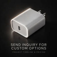 Chargeur rapide USB-C 35W avec prise EU/US/UK et câble de données tressé en nylon TYPE C pour iPhone 17, 16, 15 MAX