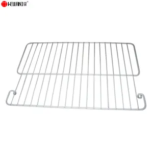 Diviseurs de grilles de réfrigérateur multifonctionnels Étagères de rangement pour congélateur Étagère en fil blanc pour réfrigérateur