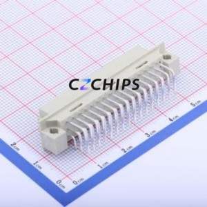 3511348AFRS0BNA1 Board-to-Board & Backplane Connector Bent Lead Through Hole,P=2.54mm Connector 48P 2.54mm Right Angle Insert 3 - Product Image 2