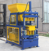 Machine automatique de fabrication de briques de terre et de blocs d'argile RPT2-10, 1600x1400x2100mm, presse hydraulique 7.5KW, cycle 8-10s