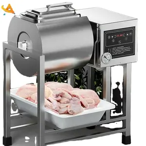 Máquina de marinado de carne de marinado de tienda de hinchazón de carne de pescado 2023/vaso de carne al vacío/máquina de volteo de carne