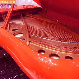 Piano de salon rouge et blanc à <span class=keywords><strong>prix</strong></span> compétitif pour meubles, piano à queue - Product Image 3