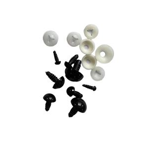 Bambola giocattolo accessori artigianali sicurezza fai da te occhi di plastica nera di <span class=keywords><strong>peluche</strong></span> burattini bambola come orsacchiotto <span class=keywords><strong>peluche</strong></span> animali rondelle - Product Image 2