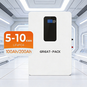 แบตเตอรี่สำรองพลังงาน Powerwall 5KW 10KW ระบบออฟกริด แบตเตอรี่ลิเธียมไอออน 15KWH ชุดแบตเตอรี่ 48V - Product Image 1