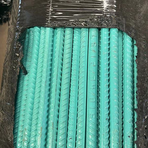 HRB400 HRB500 เหล็กเส้นเคลือบอีพ็อกซี่ N4 N5 N6 ชนิดเหล็กเส้นเคลือบยางสําหรับวิศวกรรมป้องกันการกัดกร่อนในอาคารอุตสาหกรรม - Product Image 4