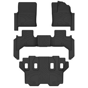 Tapetes de Piso Completos de TPE a Medida para <span class=keywords><strong>Hyundai</strong></span> <span class=keywords><strong>Santa</strong></span> <span class=keywords><strong>Fe</strong></span> (2013-2026), Revestimientos Impermeables para Todo Clima - Product Image 5