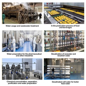 Petit système de filtration d'eau par osmose inverse commercial et industriel, filtre purificateur distributeur d'eau - Product Image 5