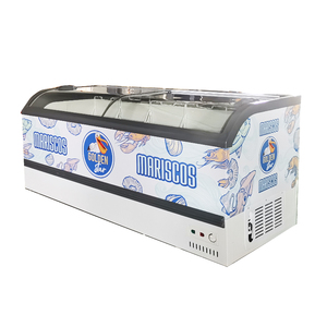 <span class=keywords><strong>Grand</strong></span> congélateur d'îlot pour supermarché, <span class=keywords><strong>réfrigérateur</strong></span> de présentation numérique pour aliments surgelés, congélateur commercial <span class=keywords><strong>combiné</strong></span> - Product Image 3