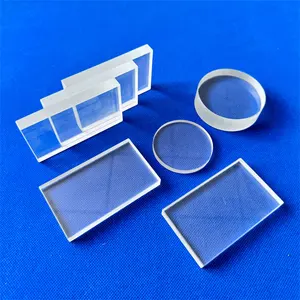 Factory Wholesale Flange Used High Borosilicate Glass Polished Tempered Clear Sheet View Port Glass Round