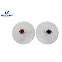 Tambour de câble en aluminium de 18 pieds pour système de levage vertical de porte de garage avec 2 bobines pré-entroulées