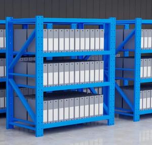 Estanterías Móviles <span class=keywords><strong>de</strong></span> Acero Laminado en Frío <span class=keywords><strong>de</strong></span> Múltiples Niveles, Montadas en el Suelo, con Proceso <span class=keywords><strong>de</strong></span> Recubrimiento en Polvo para Almacenes y Tiendas <span class=keywords><strong>de</strong></span> Ropa - Product Image 2