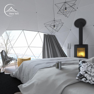 5M Luxury Round Tent Pvc <strong>House</strong> Igloo <strong>Domes</strong> With Bathroom Camping Glamping Pod Done <strong>House</strong> Tempered - Product Image 3