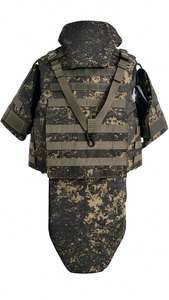 High-quality, customizable full-body multi-functional tactical vest made of Oxford polyester and UHMWPE fiber. - Product Image 5