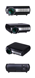 Projecteur LCD de haute qualité, design personnalisé, Proyector HTP M2 Full HD 720P 1080p 4500 lumens avec Wifi Mirroringcast <span class=keywords><strong>Android</strong></span> - Product Image 6