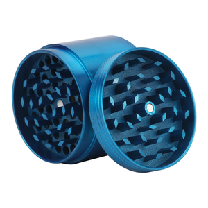 Futeng Chất Lượng Cao 55Mm Kẽm Hợp Kim Mài 4 Lớp Kim Loại Thảo Mộc Máy Xay Bán Buôn Khô Thuốc Lá Máy Nghiền Gia Vị Máy Xay Máy - Product Image 2