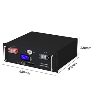 Batteries au lithium solaires 48V 100Ah LifePO4 51.2V Batterie d'énergie renouvelable 5kwh Batteries au lithium-ion - Product Image 3