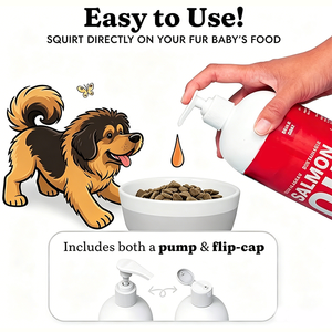 Suplemento de Aceite de Salmón Salvaje de Máxima Potencia para Perros, para Promover la Movilidad Articular y Favorecer la Vitalidad del Pelo y la Piel - Product Image 4
