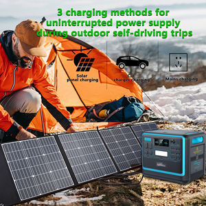 Estación de Energía Portátil de 2048 Wh y 2400 W, Batería de Respaldo para Exteriores con Carga Solar, Ideal para Campamentos, Viajes y Emergencias - Product Image 3