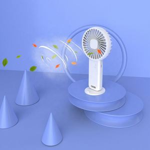 USB Rechargeable Desktop <b>Table</b> Stand Air Cooler Hand Held Electric Small Handheld Portable <b>Mini</b> Fan - Product Image 4