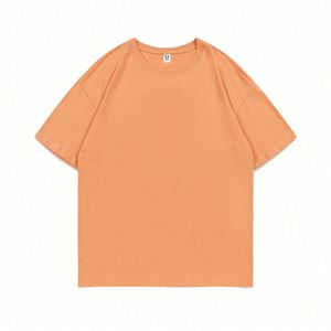 Design Cotton T-shirt Wholesale Men's and Women's High Quality Blank T-shirt Design Customization - Product Image 5