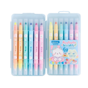 Erasable Highlighter 6 Colors Round Tip For School Office Use - Product Image 1