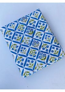 Manufacturer Hand Block Print 100% Cotton Lightweight Floral Soft Anti-Static Fabric for Women <b>Dress</b> Material at Low Cost OEM - Product Image 6