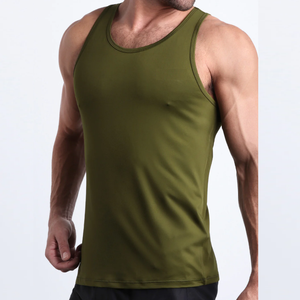 Camiseta sin Mangas Deportiva para Hombre, Chaleco de Entrenamiento de Secado Rápido, Ropa Deportiva de Algodón, Camiseta para Correr, Bordado, Diseño Ecológico y Nuevo - Product Image 1