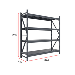 Étagères de présentation robustes et de qualité supérieure pour entrepôts et supermarchés, pour magasins de gros, rayonnages d'épicerie à prix réduit, séparateurs d'étagères, étagères murales - Product Image 2