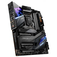 Carte mère de jeu MSI MEG Z490 GODLIKE d'occasion avec chipset Intel Z490 LGA 1200 prise en charge des processeurs Intel Core I9 de 10e génération