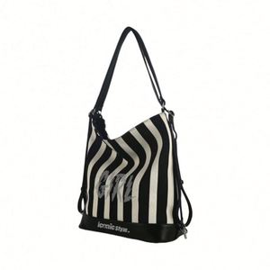 Offres Spéciales – Sacs en Toile Rayés Grande Capacité à Prix Fabricant Abordable – Sacs de Courses Réutilisables avec Logo Personnalisé en Gros - Product Image 2