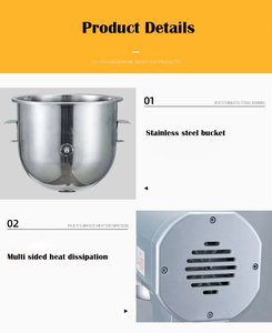 आटा केक पिज्जा ब्रेड नूडल्स के लिए पूरी तरह से स्वचालित बहु-कार्यात्मक खाद्य प्रोसेसर - Product Image 4
