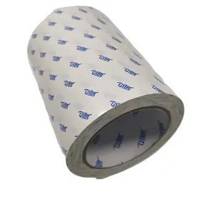 White Sided Adhesive Double Side Jumbo Roll Hot Melt Tissue Tape With High Quality