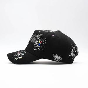 Gorras Personalizadas con Logotipo, 5 Paneles, de Algodón, Estilo Desgarrado, G5, Thirty-One 31, con Bordado 3D de Diamantes de Imitación, Estilo Deportivo, Unisex, para Adultos - Product Image 2