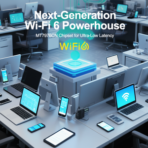 Personnalisation, <span class=keywords><strong>8</strong></span> antennes détachables, routeur maillé 5G <span class=keywords><strong>WiFi</strong></span> 6, double SIM, routeur OpenWrt, ports Gigabit pour une couverture de grande surface - Product Image 2