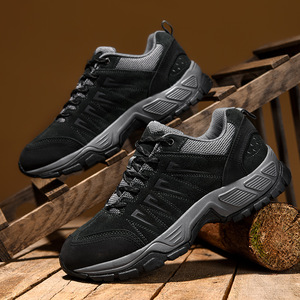 High Quality Thick-soled Anti-slip <strong>Outdoor</strong> Hiking <strong>Shoes</strong> Men's Large Size Casual Sneakers Breathable - Product Image 4