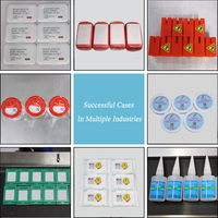Machine de dépose d'étiquettes plates et rondes, avec pochette, applicateur, produit chinois, vente en gros,