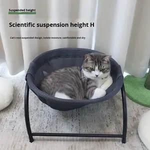 Auf Lager <span class=keywords><strong>Summer</strong></span> Mesh Haustier bett für kleine Hunde Katzen Kühlung Hänge korb Abnehmbare wasch bare Funktion Solides Katzen nest für den Winter - Product Image 2