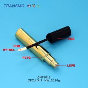 Tubos de Brillo Labial Personalizados con Forma de Corazón, Tubos Redondos para Brillo Labial, Tubos Vacíos para Brillo Labial Dorado - Product Image 3