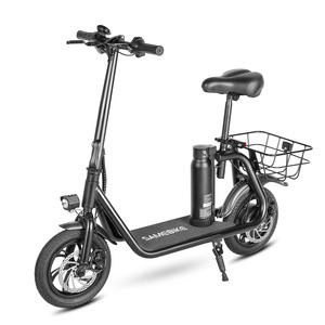 OEM SM-C01 folding electric <b>scooter</b> 36v 10.4Ah Lithium Battery with Rear Basket Removable Battery mini Electric <b>Scooter</b> - Product Image 2