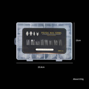 HQ Mixed Proc Discount 288PCS Dual Form <b>Nail</b> Mold <b>Set</b> With French Line Sticker for <b>Nail</b> Extension Quick Building Mold Tools - Product Image 6