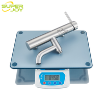 Ensemble de douche SUS 304 à installation facile, mitigeur de salle de bain 2 fonctions avec jet de massage doux et effet pluie, kit robinetterie de douche