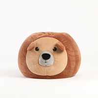 Fauteuil Poire en Forme de Chien Lapin de Pâques, Série Animaux, Résistant à l'Usure et Durable pour Enfants - Canapé Paresseux Confortable et Doux