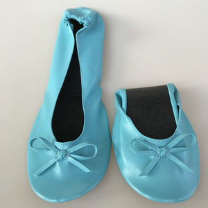 Scarpe <span class=keywords><strong>Ballerine</strong></span> Pieghevoli con Tasca Stampate alla Moda per Ragazze 2026 - Comode e Traspiranti per Primavera Estate Autunno - Product Image 6