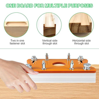 Accessoires de machine de coupe de fraisage électrique tondeuse à bois pour la menuiserie 2-en-1 outils de travail du bois localisateur de rainurage