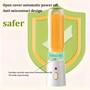 Wholesale Good Quality Portable Original Wireless <b>Small</b> Squeezer Chargeable Orange Juicer Machine Fruit - Product Image 6