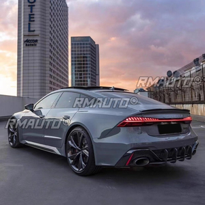 Pour Audi RS6 RS7 : Kit de protection de pare-chocs arrière, diffuseur, lèvre de pare-chocs, accessoires automobiles - Product Image 6